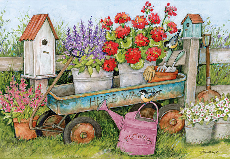 Blue Wagon, 1000 Piece Puzzle, Lang