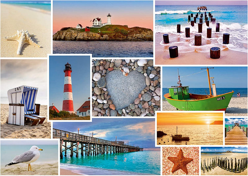 By the Sea, 1000 piece puzzle by Schmidt
