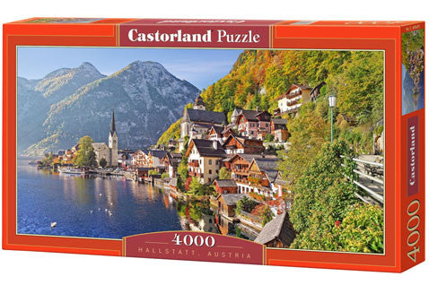 Hallstatt Austria, 4000 Piece By Castorland Puzzles