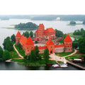 Castle Of Trakai, Lithuania, 1500 Pieces  by Wuudentoy