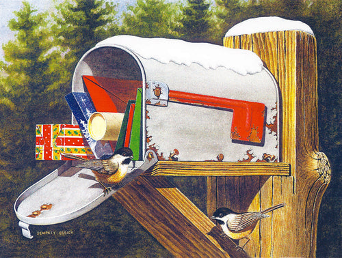 Chickadees Watch, 300 piece puzzle by Sunsout