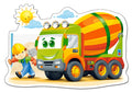 Concrete Mixer,12 Maxi Pc Jigsaw Puzzle by Castorland