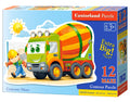 Concrete Mixer,12 Maxi Pc Jigsaw Puzzle by Castorland