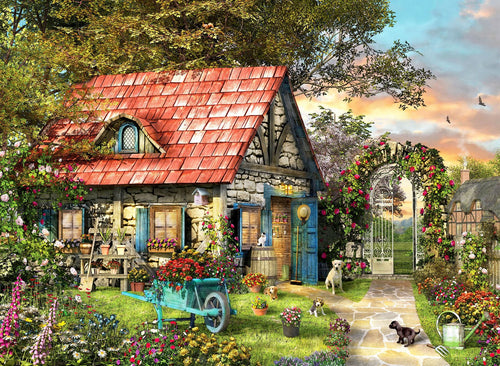 Country Shed, 1000 Pc Jigsaw Puzzle by Anatolian