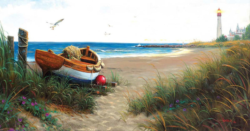 Evening at the Coast , 500 piece puzzle by Sunsout