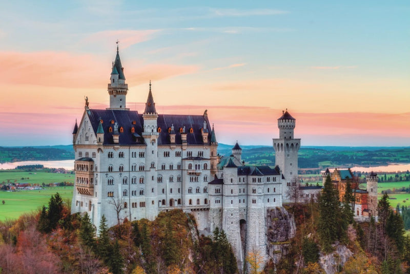 Fairy Tale Castle Bavaria, 1000 Pieces  by Wuudentoy