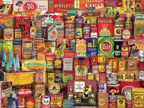 Favorite Brands, 1000 Pc Jigsaw Puzzle by White Mountain