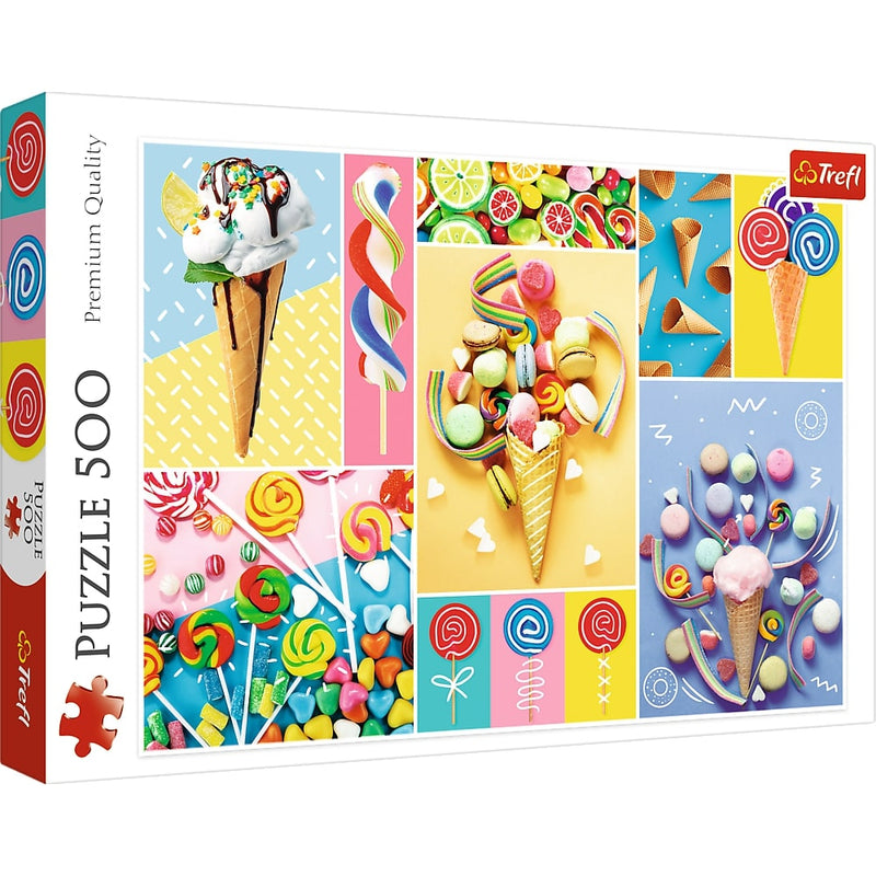 Favorite Sweets, 500 piece puzzle by Trefl