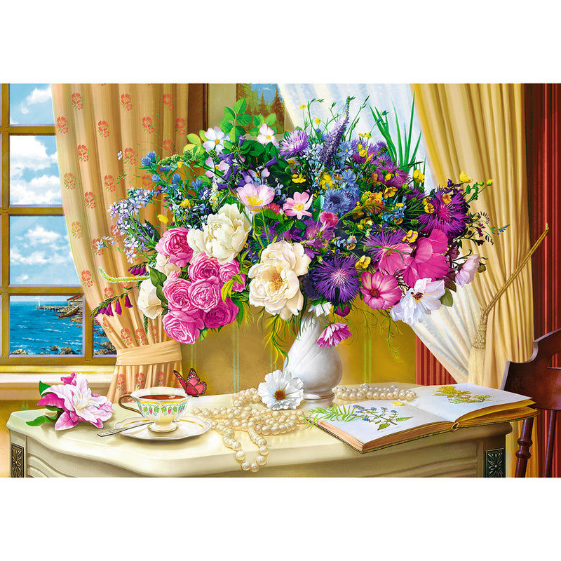 Flowers in the Morning,1000 piece puzzle by Trefel