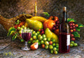 Fruit and Wine, 1000 Pc Jigsaw Puzzle by Castorland