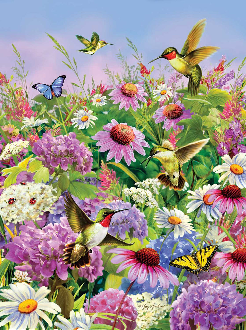 Garden Flight, 1000 piece puzzle by Sunsout