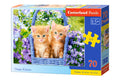 Ginger Kittens, 70 premium piece puzzle by Castorland
