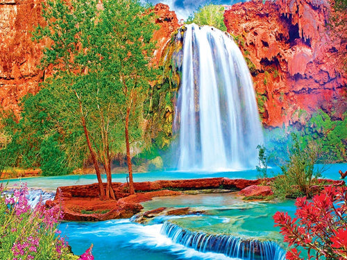 Havasu Falls, AZ, 350 pc Jigsaw Puzzle by Cra-z-Art