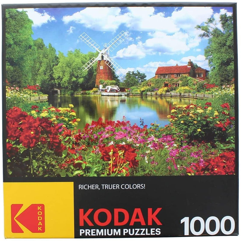 Hunsett Mill on The River Ant, Norfolk, England , 1000 pc Jigsaw Puzzle by Cra-z-Art