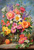 June Flowers in Radiance, 1000 Pc Jigsaw Puzzle by Castorland