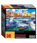Colorful Procida Island and Boats, 550 pc Jigsaw Puzzle by Cra-z-Art