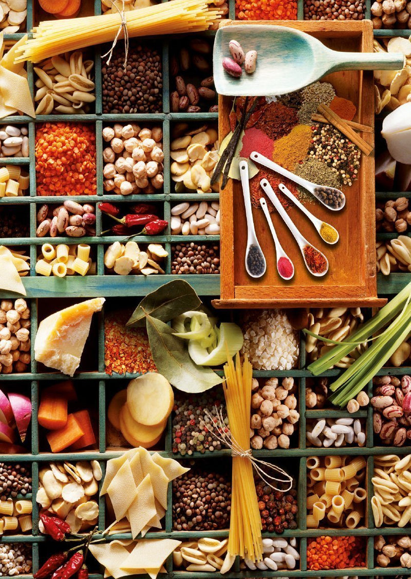 Kitchen potpourri, 1000 piece puzzle by Schmidt