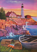 Lighthouse Cove, 275  Pc Jigsaw Puzzle by Cobble Hill