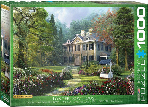 Longfellow House,1000 piece puzzle by Eurographics