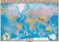 Map of the World, 2000 piece puzzle by Eurographics