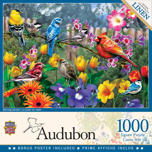 Morning Garden, 1000 Piece Puzzle, by Master Pieces.