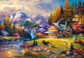 Mountain Hideaway, 1500 Pc Jigsaw Puzzle by Castorland