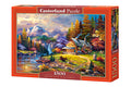 Mountain Hideaway, 1500 Pc Jigsaw Puzzle by Castorland