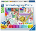 Needlework Station, 500 piece puzzle by Ravensburger