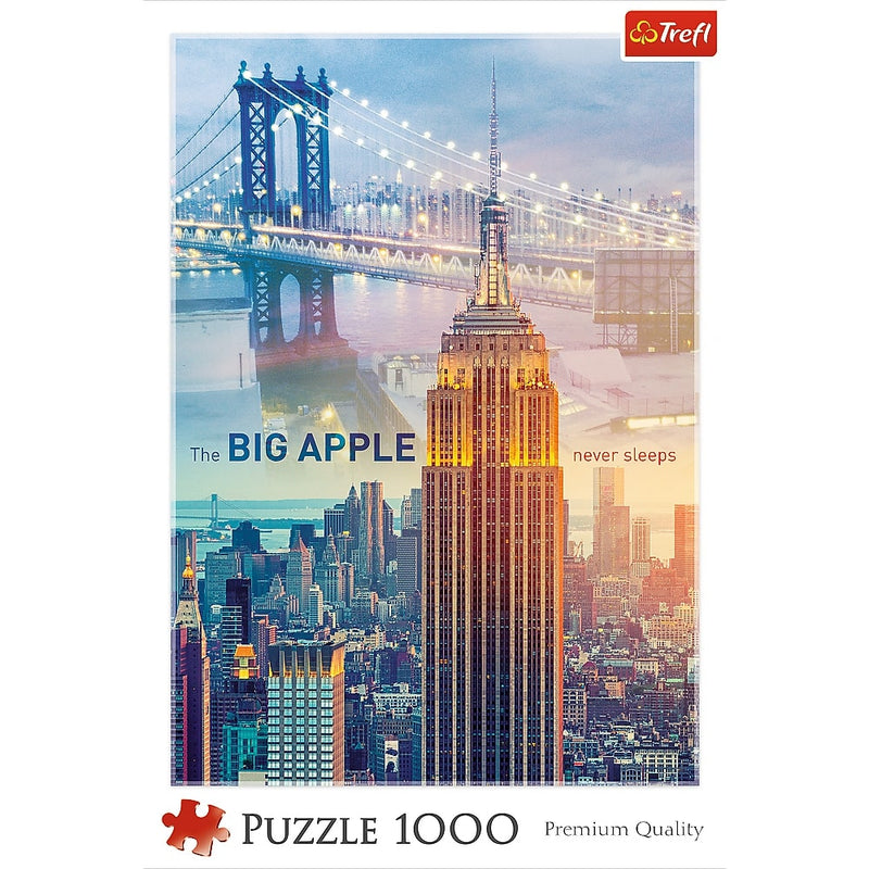 New York at Dawn, 1000 piece puzzle by Trefl