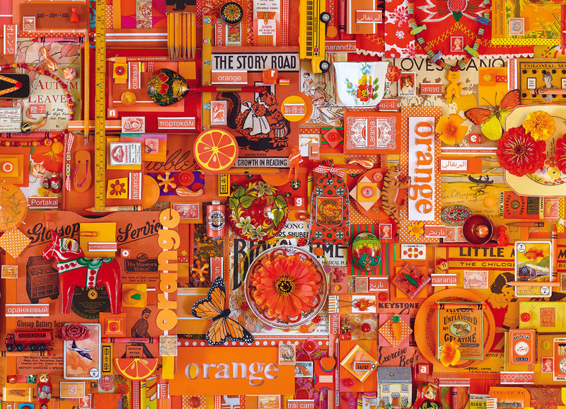 Orange, 1000 Pc Jigsaw Puzzle by Cobble Hill