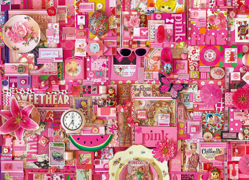 Pink, 1000 Pc Jigsaw Puzzle by Cobble Hill