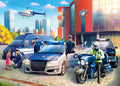 Police Station, 120 Pc Jigsaw Puzzle by Castorland