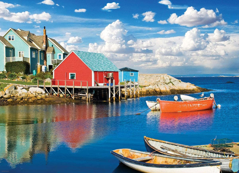 Peggy's Cove Nova Scotia , 1000 piece puzzle by Eurographics