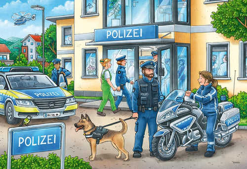Police at Work!,  24x2 piece puzzle by Ravensburger