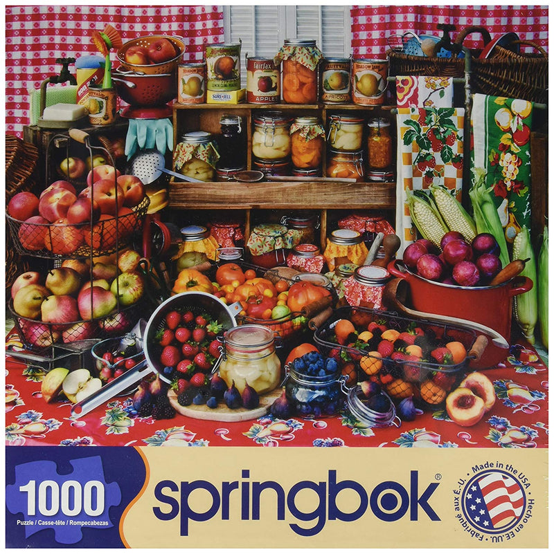 Pre-serves!, 1000 Piece Puzzle, by Springbok Puzzles.