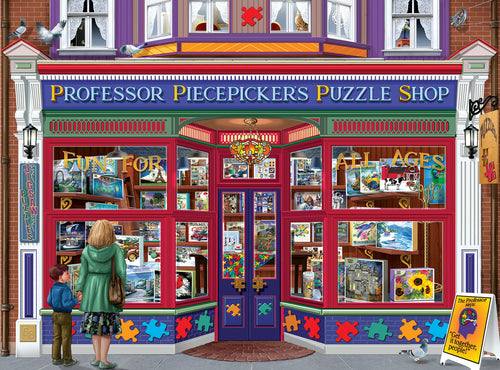 Professor Puzzle Shop, 1000 piece puzzle by Sunsout