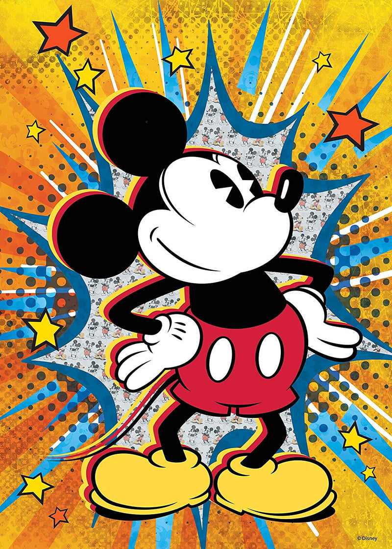 Retro Mickey, 1000 piece puzzle by Ravensburger