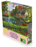 The Valley Cottage, 1000 Pieces  by Wuudentoy