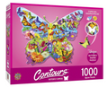 Butterfly Surprise, 1000 Shaped Piece Puzzle, by Master Pieces.