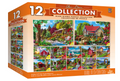 Alan Giana Bundle, 12 puzzles by Master Pieces.