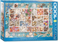 Seashell Collection, 1000 piece puzzle by Eurographics