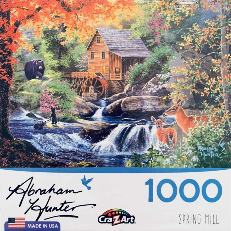 Spring Mill, 1000 pc Jigsaw Puzzle by Cra-z-Art
