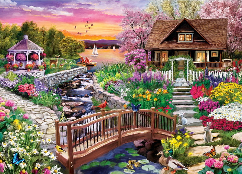 Spring on the Shore, 1000 Piece Puzzle, by MasterPiece.