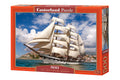 Tall Ship Leaving Harbour, 500 Pc Jigsaw Puzzle by Castorland