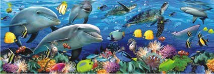Undersea, 1000 Pc Jigsaw Puzzle by Anatolian