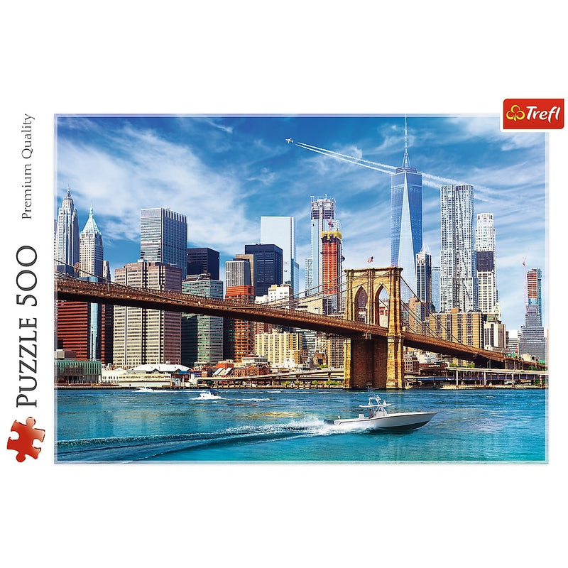 View of New York, 500 piece puzzle by Trefl