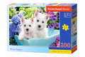 Westie Puppies, 200 Pc Jigsaw Puzzle by Castorland