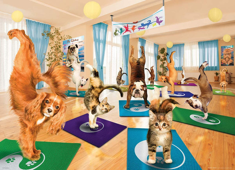 Yoga Studio, 300 Pc Jigsaw Puzzle by Eurographics