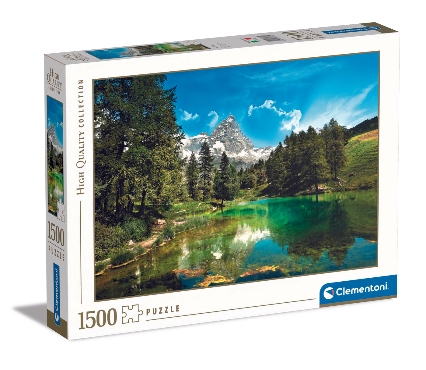 Blue Lake, 1500 Pcs Jigsaw Puzzle by Clementoni – Prestige Puzzles