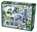 Blue Flowers, 1000 Pc Jigsaw Puzzle by Cobble Hill
